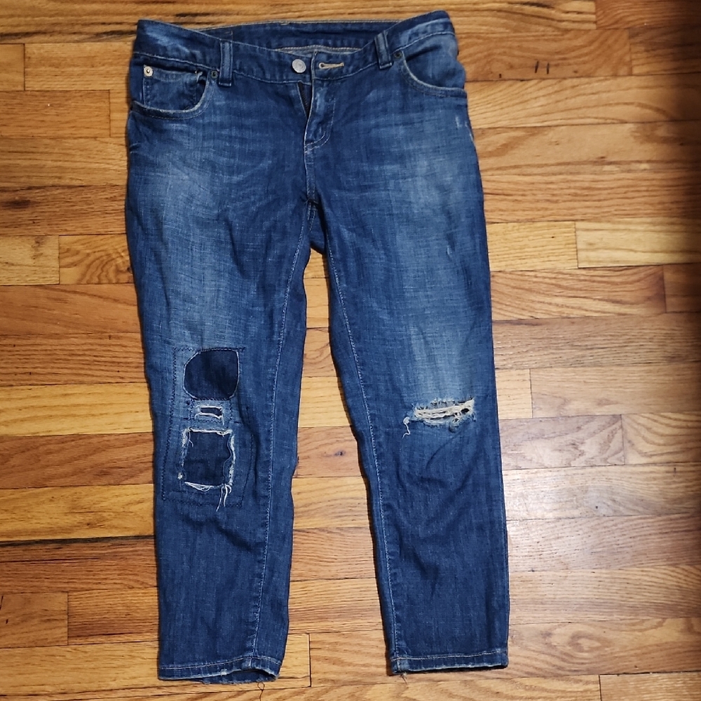 Ralph Lauren Kids Blue Distressed Jeans